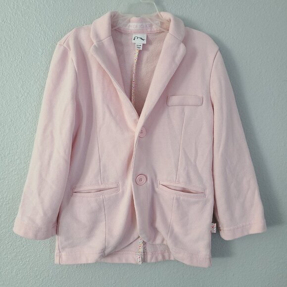 Art Class x Museum of Ice Cream Girls Light Pink Blazer Jacket Size XS (4/5) - Picture 3 of 11
